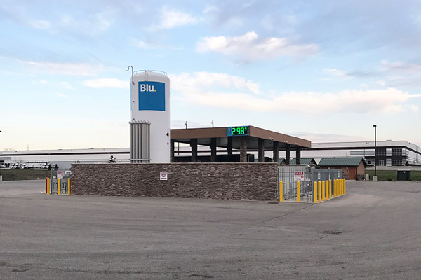 Blu Natural Gas Station