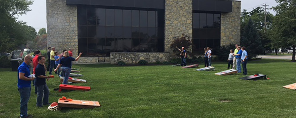 Employee Fun Friday - Cornhole