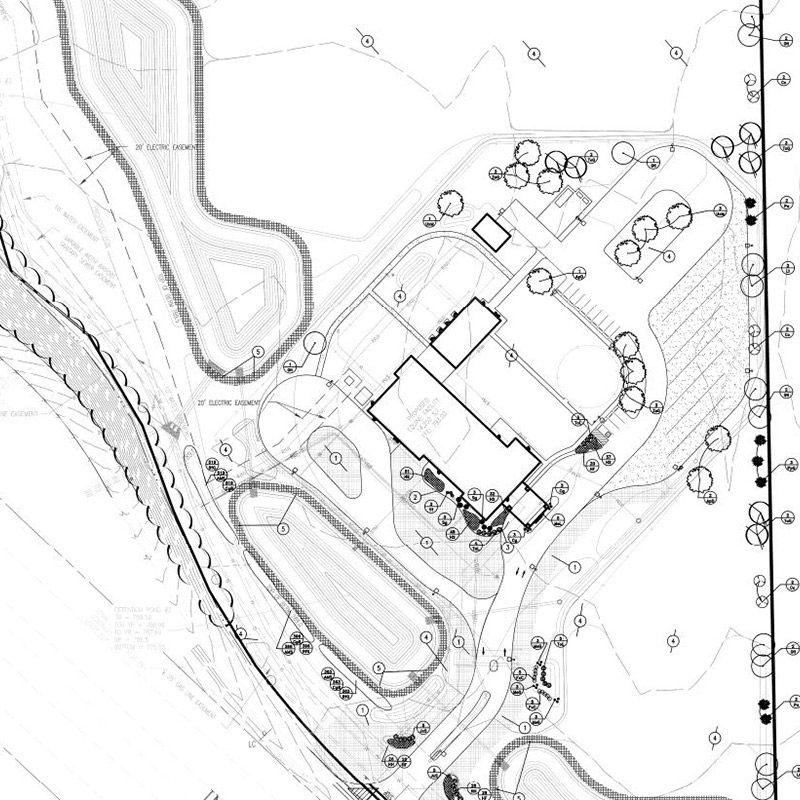 Centaur Equine Hospital Site Plan