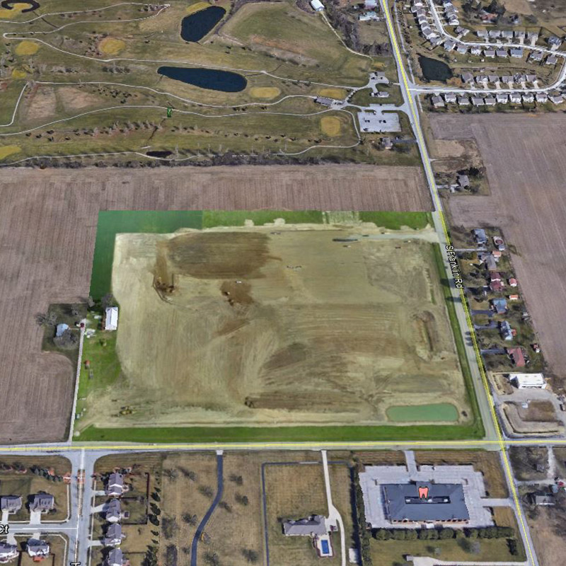 Kroger J989 UAV image overlay onto google maps