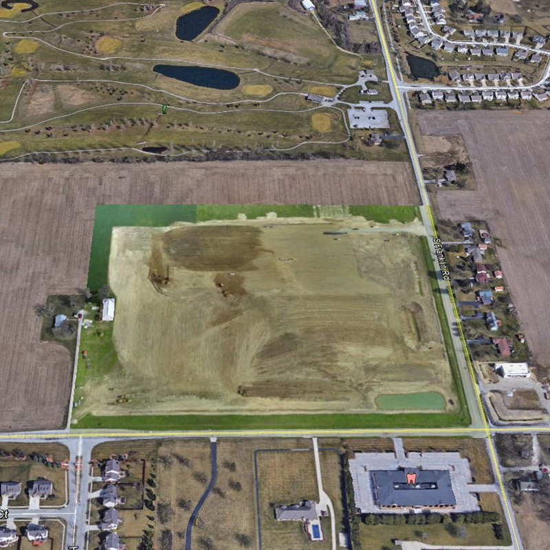 Kroger J989 UAV image overlay onto google maps