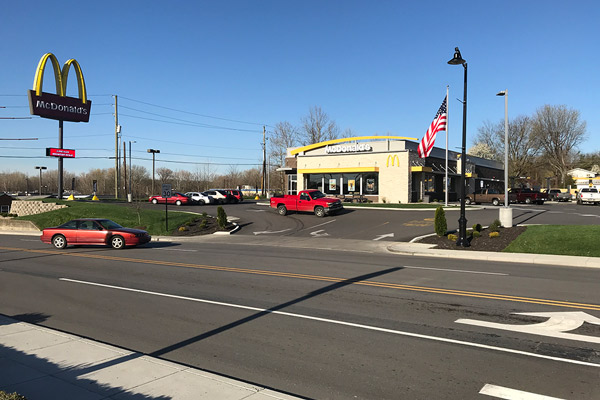 Mooresville McDonalds Civil/Site Development 600x400